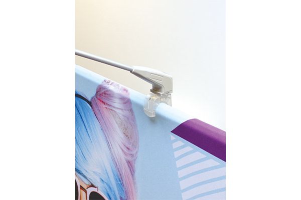 Pinza fissaggio faretti per tubolari da 30mm Ø