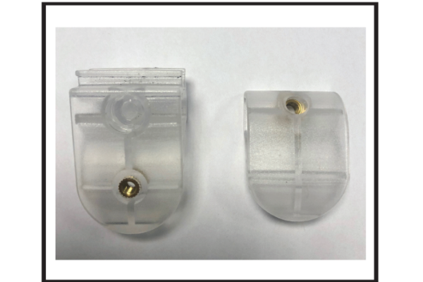 Pinza fissaggio faretti per tubolari da 30mm Ø